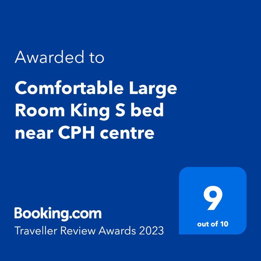 Comfortable Large Room King S Bed Near Cph Centre Copenhague Extérieur photo